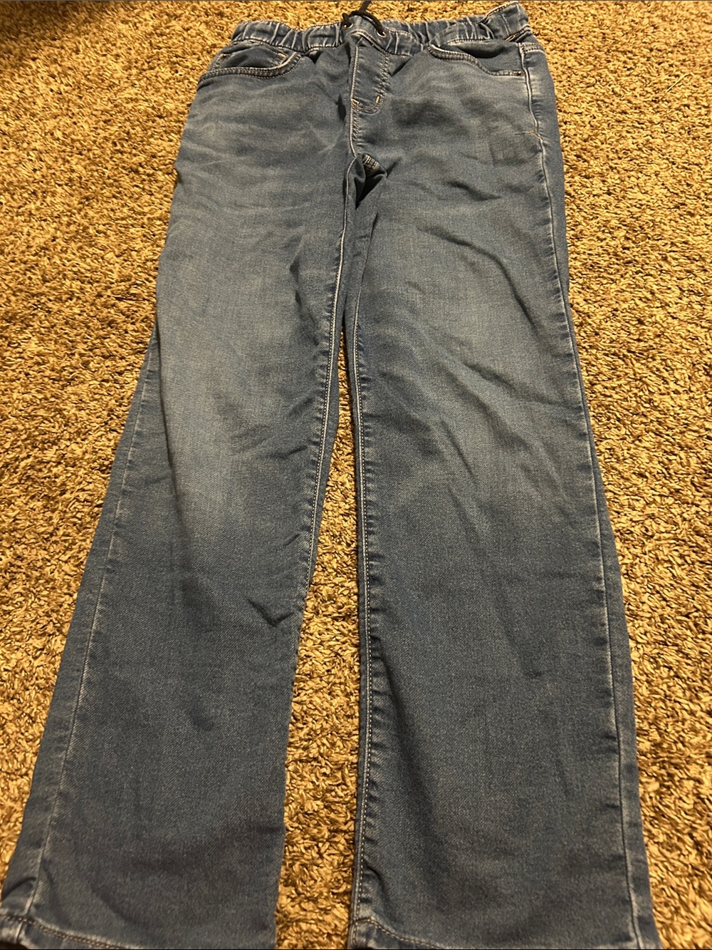 Cat & Jack Medium Blue Straight-Leg Kids Jeans